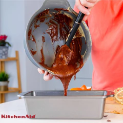 Espátula Clássica Silicone Confeitaria Preto Onix KitchenAid - loja online