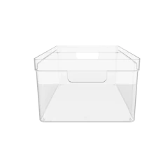 Organizador De Armários 37x20x13cm 9L Clear Natural OU na internet