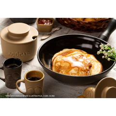 Açucareiro De Cerâmica 350gr Ocre Ceraflame Gourmet - comprar online