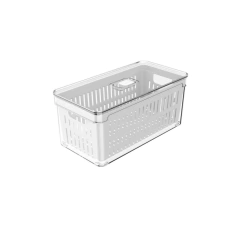 Organizador De Geladeira C/ Cesto Clear Fresh 30x15x13cm 5 Litros OU
