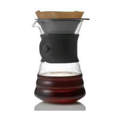 Kit V60 P/ Coar Café Drip Decanter Vidro 700ml Hario - loja online