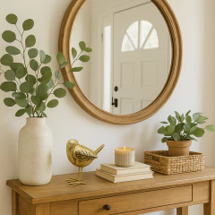 Estatueta Pássaro Decorativo Dourado 12x6,5x13cm Adely - comprar online