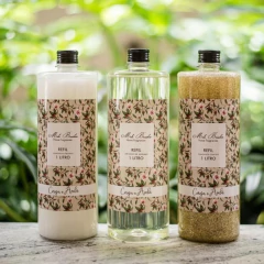 Refil Sabonete Dourado Glitter Cereja E Avelã 1 Litro - Mels Brushes na internet