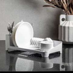 Escorredor De Louças Trium Compact Branco OU - comprar online