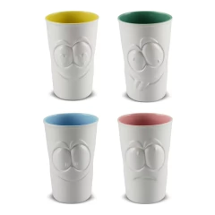 Kit Com 04 Copos 500ml Nosso Zé De Cada Dia Ceraflame