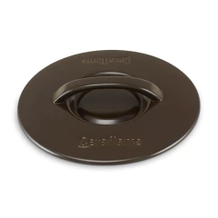 tampa de cerâmica chocolate / marrom para caçarola 