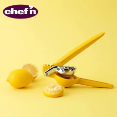 Espremedor Manual Limão Laranja Citricos Inox 25cm Chefn - Manufakt
