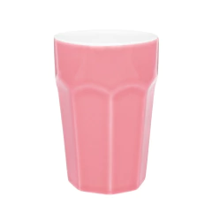 Copo Grande 300ml Rosa Oxford Porcelanas