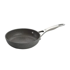 Frigideira antiaderente Salina Granitium de 20cm da marca Ballarini, com design moderno e cabo de aço inoxidável.