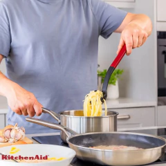 Pegador Colher Massa Macarrão Multiuso Vermelho KitchenAid - comprar online
