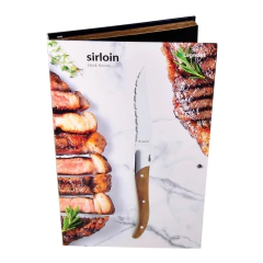 emabalagem de presente para facas de churrasco 