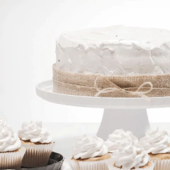 Prato Para Bolo 30cm Com Pé Chumbo OU na internet