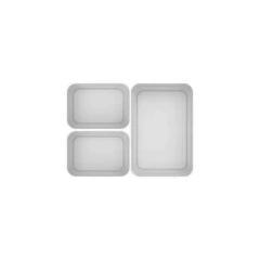 Conjunto Organizadores De Gaveta Logic Mini/P Branco - comprar online