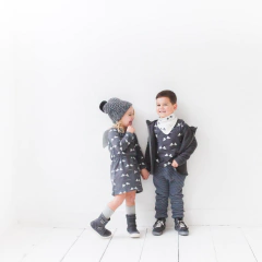 Vestido Noeser Wings Preto - 62/68 cm - comprar online