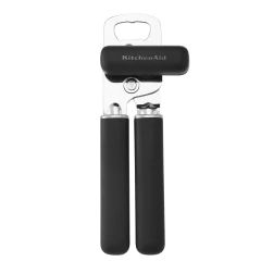 Abridor De Latas E Garrafas Em Inox Cozinha Preto Onix KitchenAid