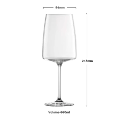 Jogo C/ 06 Taças De Cristal Flavoursome &amp; Spicy 660ml Sensa Schott Zwiesel - comprar online