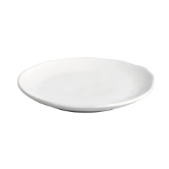 Conjunto C/ 6 Pratos De Sobremesa Orgânico New White 19,5cm Porto Brasil - comprar online