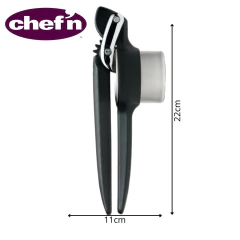 Espremedor Amassador Batata Inox Profissional Preto Chefn na internet