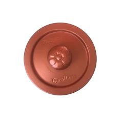 Tampa De Cerâmica P/ Panela Ceraflame Baby Flor 14cm Rose Gold