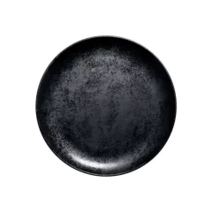 prato fundo redondo Rak Porcelanas cor preto carbono 
