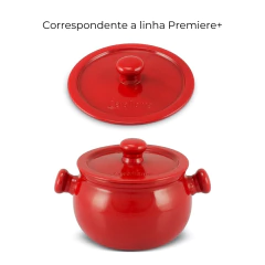 Tampa De Cerâmica P/ Panela Premiere+ 18cm Cobre Ceraflame na internet