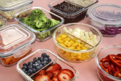 Pote Hermético De Vidro Temperado Retangular 1040 Ml Oxford - Manufakt