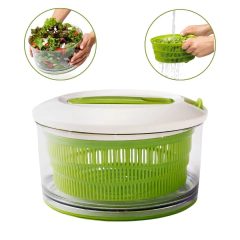 Secador de Salada Centrífuga Manual Verduras 5L 22cm Chefn