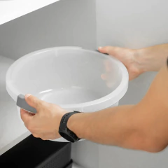 Bacia Flow 5L Natural OU - Manufakt