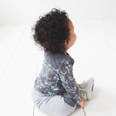 Camiseta Manga Longa Noeser Airbaloon Elephant Cinza - 50/56 cm - comprar online