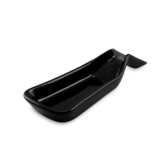 Descanso de colher reto Ceraflame Gourmet na cor preta, com design elegante e funcional.