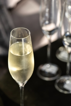 taça de cristal para espumante alumina oxford