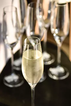 taça de cristal para espumante alumina oxford