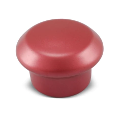 pegador de cerâmica rose gold com as bordas achatadas