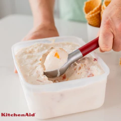 Colher Concha P/ Sorvete Açaí Zinco Verrmelho KitchenAid - comprar online