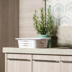 Cesta Organizadora Baixa M 3,3 Litros Preto OU - loja online