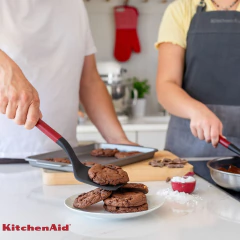 Espátula Turner Sólida Cozinha em Nylon Vermelha KitchenAid - loja online