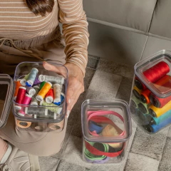 Imagem do Pote Hermético Organizador Ou 2,3L Linha Block OU