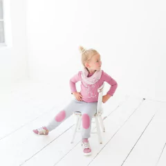 Calça Noeser Babs Mescla/Rosa - 50/56 cm na internet