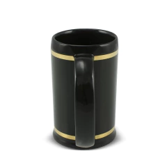 Caneco De Cerâmica Ouro Maçonaria Preto/Dourado na internet