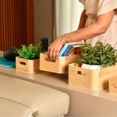 Caixa Domo 8L 22 x 33 x 12cm Paulownia OU - loja online