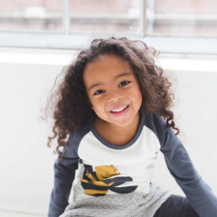 Camiseta Manga Longa Noeser Billy Branca/Amarela - 62/68 cm na internet