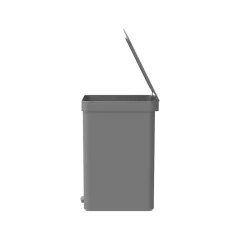 Lixeira Com Pedal Trium 20 Litros Chumbo - comprar online