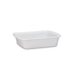 Forma Para Pão 25x14x7cm 1200ml Branco Ceraflame Gourmet