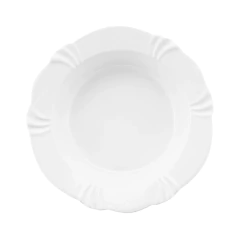 Saladeira De Porcelana 30cm 2000ml Soleil Oxford Porcelas Branco