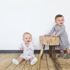 Body Com Saia Noeser Boots Branco - 50/56 cm - loja online