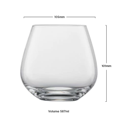 Jogo C/ 6 Copos Cristal Titânio Whisky Viña 587ml SchottZwiesel na internet
