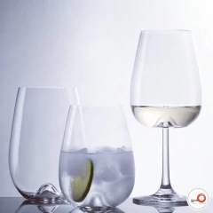 Jogo C/ 06 Taças De Cristal P/ Vinho 485ml Vulcano Stölzle Lausitz - Manufakt