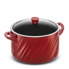 Panela De Cerâmica P/ Indução Ceraflame Twist 28cm 9500ml Pomodoro