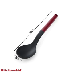 Colher de Cozinha Servir Nylon Multiuso Vermelha KitchenAid na internet