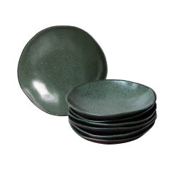 Conjunto C/ 6 Pratos Fundo Orgânico Arauco Ø21,2cm 600ml Porto Brasil